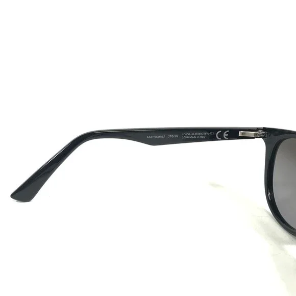 Maui Jim Sunglasses Cathedrals MJ782-02 Black Gloss Frames w Neutral Gray Lenses